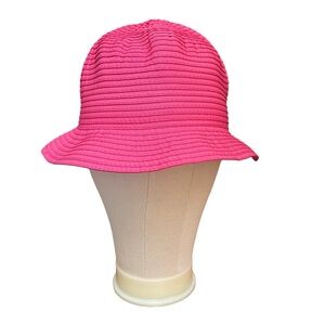 Coldwater Creek Summer Hat in Bright Pink